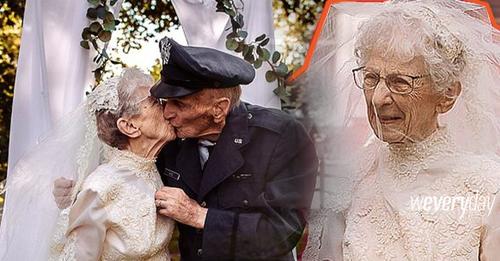 97-Year-Old Woman and Husband Finally Celebrate Their Wedding 77 Years after Saying ‘I Do’