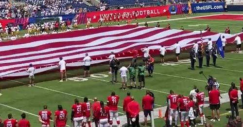New USFL Will Fire Any Player Who Kneels For The Anthem “On The Spot”